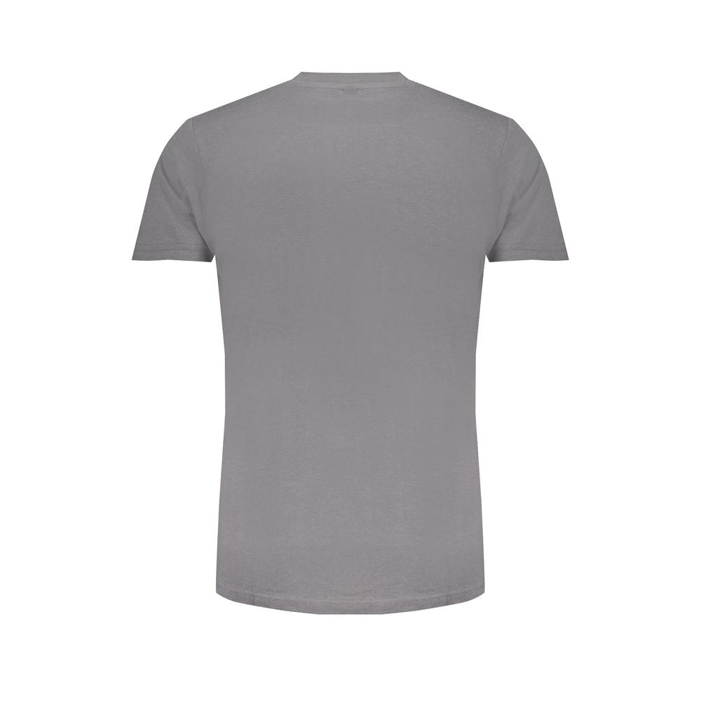 Brown Cotton Men T-Shirt