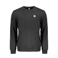 Black Cotton Men's Sweatshirt