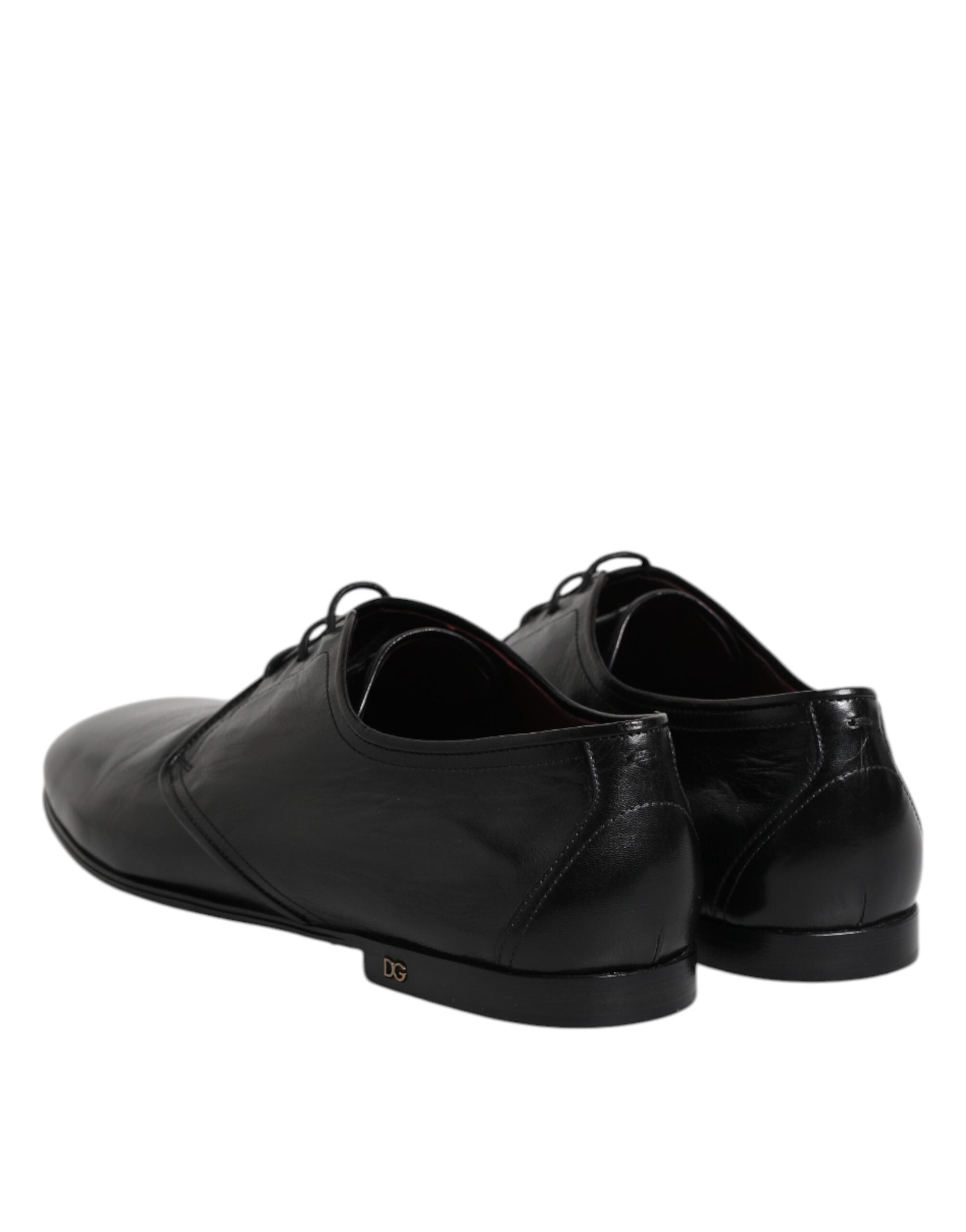 Black Leather Lace Up Derby Dress Formal Shoes