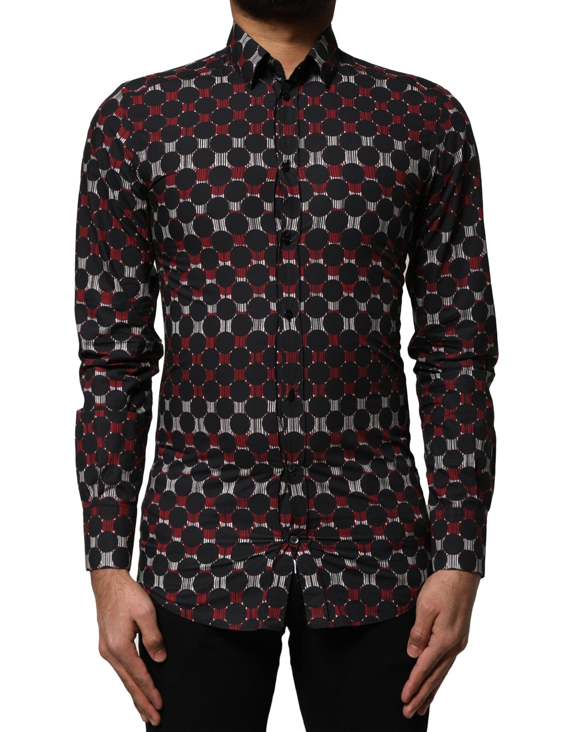 Multicolor Cotton GOLD Long Sleeves Shirt
