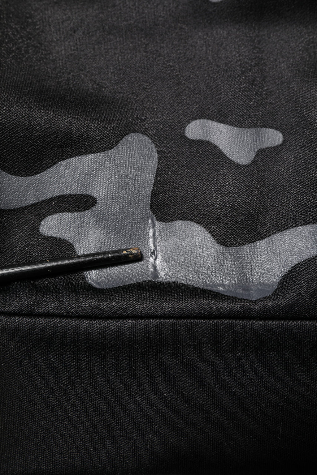 Black Camouflage Pullover Sweatshirt Sweater
