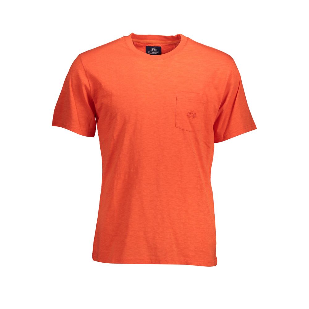 Red Cotton Men's T-Shirt
