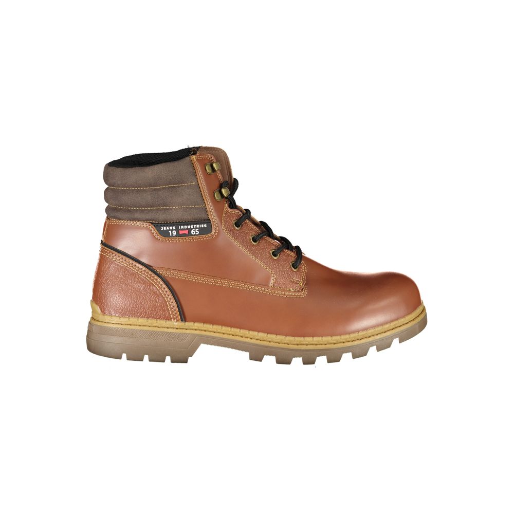 Marrone Poliuretano Men Stivaletto