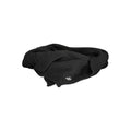 Black Wool Men's Scarf