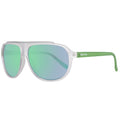 Blue Injected Sunglasses