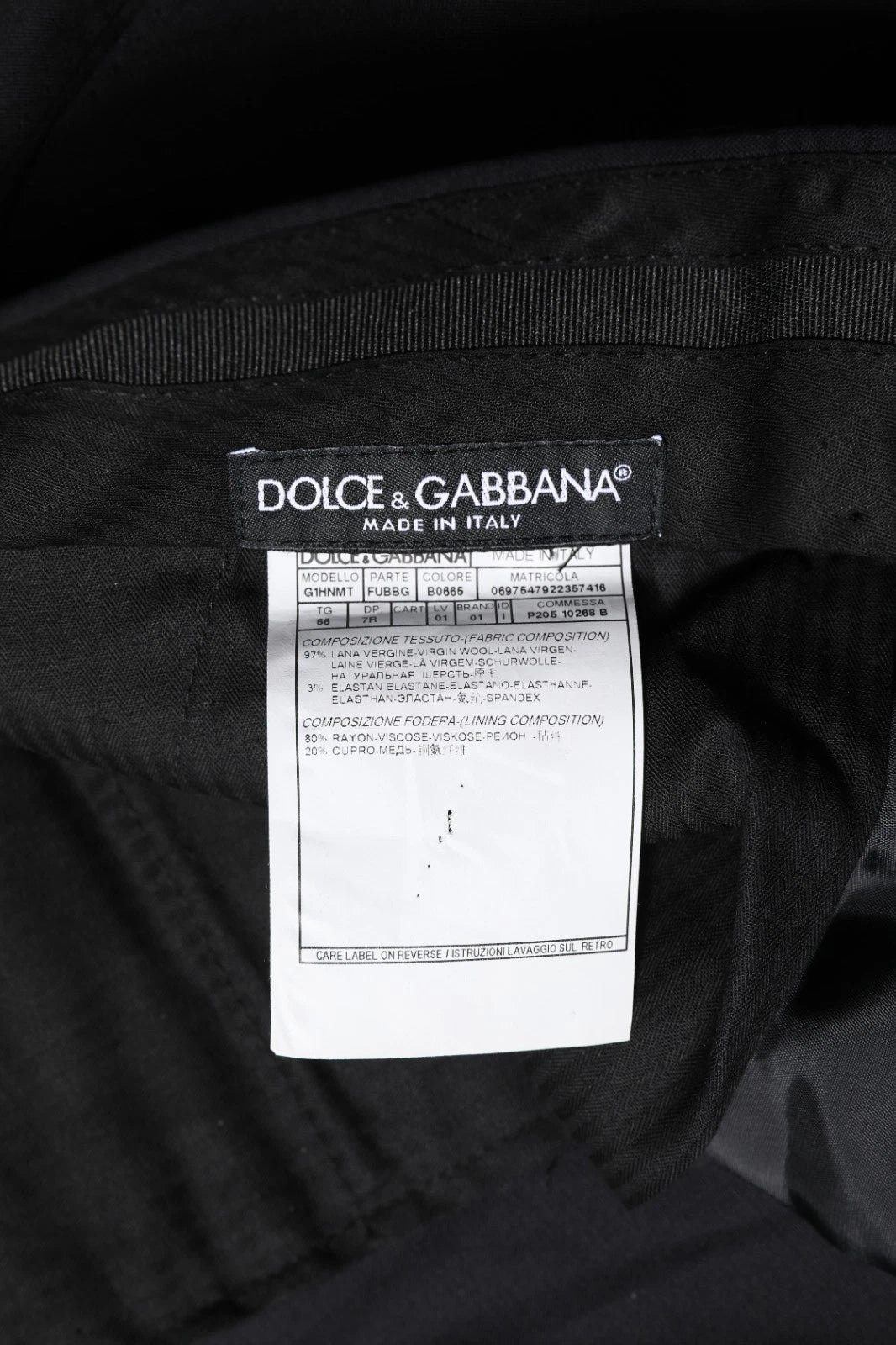 Black Wool Formal Dress Men Trousers Pants