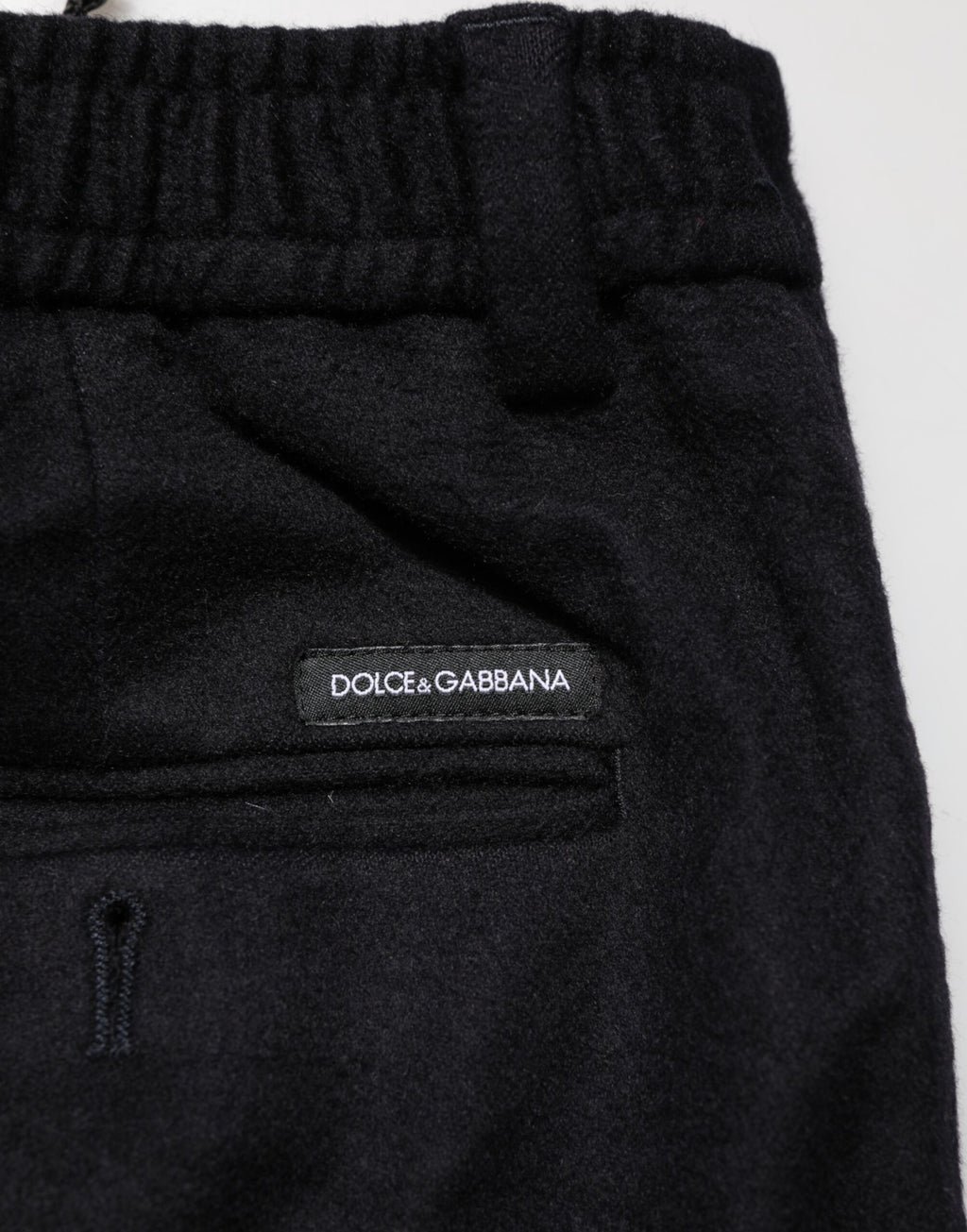 Black Cashmere Dress Formal Trouser Pants
