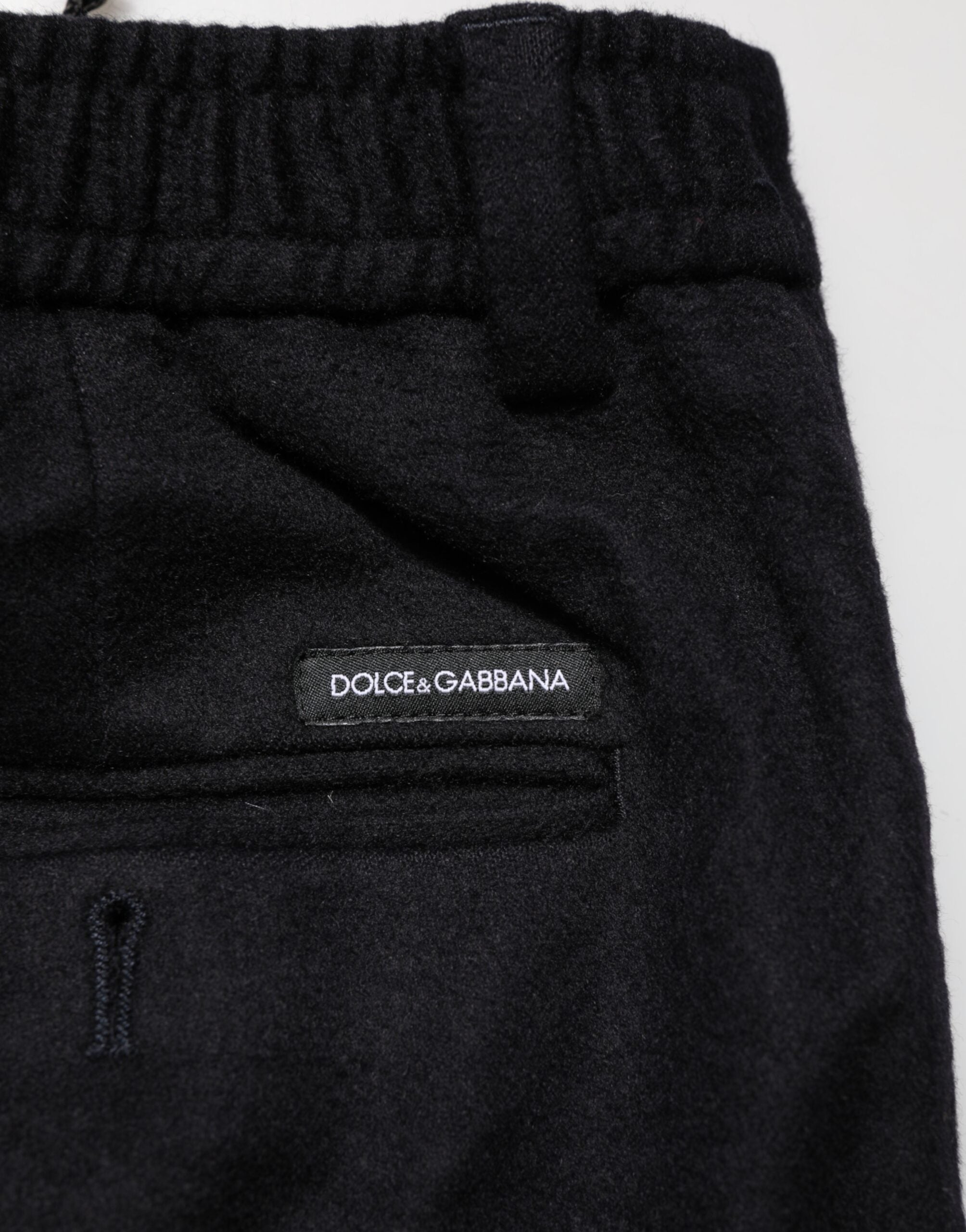 Black Cashmere Dress Formal Trouser Pants