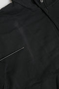 Black Logo FullZip Hooded Sweatshirt Sweater