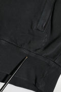 Black Logo FullZip Hooded Sweatshirt Sweater