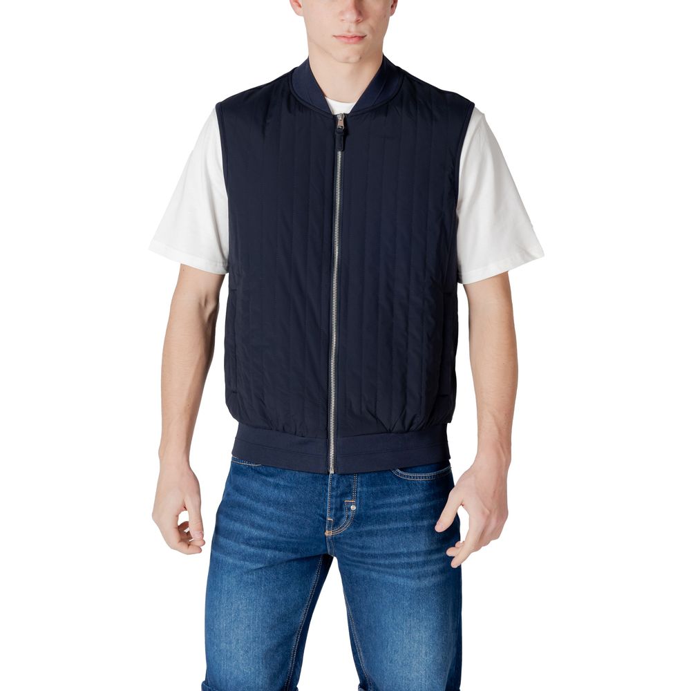 Blue Cotton Bomber