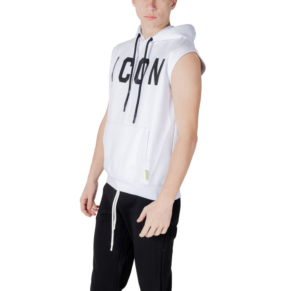 White Cotton Hoodie