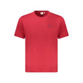 Red Cotton Men T-Shirt