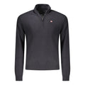 Black Wool Mens Sweater