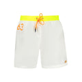 Bianco Poliammide Mens Swim Boxer
