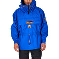 Blue Polyester Men's Jacket