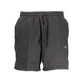 Black Cotton Men's Sweatpants