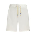 White Cotton Men's Sweatpant