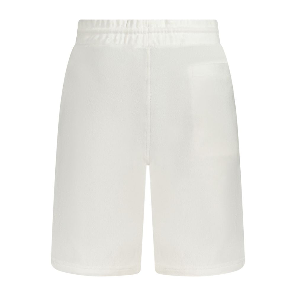 White Cotton Men's Sweatpant