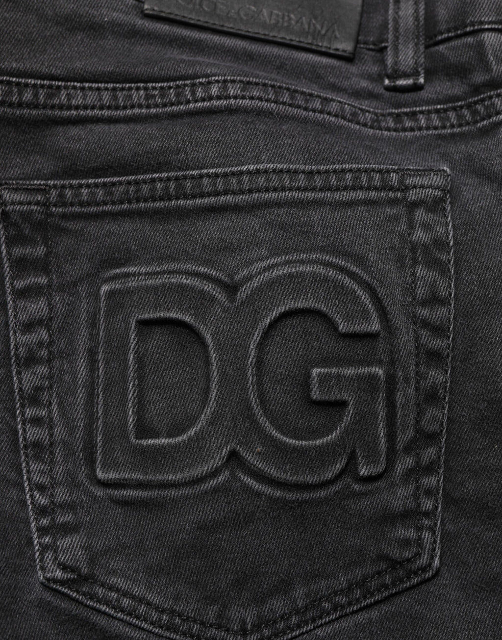 Dark Gray Cotton Stretch Denim Trouser Jeans