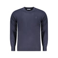 Blue Acrylic Men Sweater