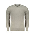Gray Acrylic Men Sweater