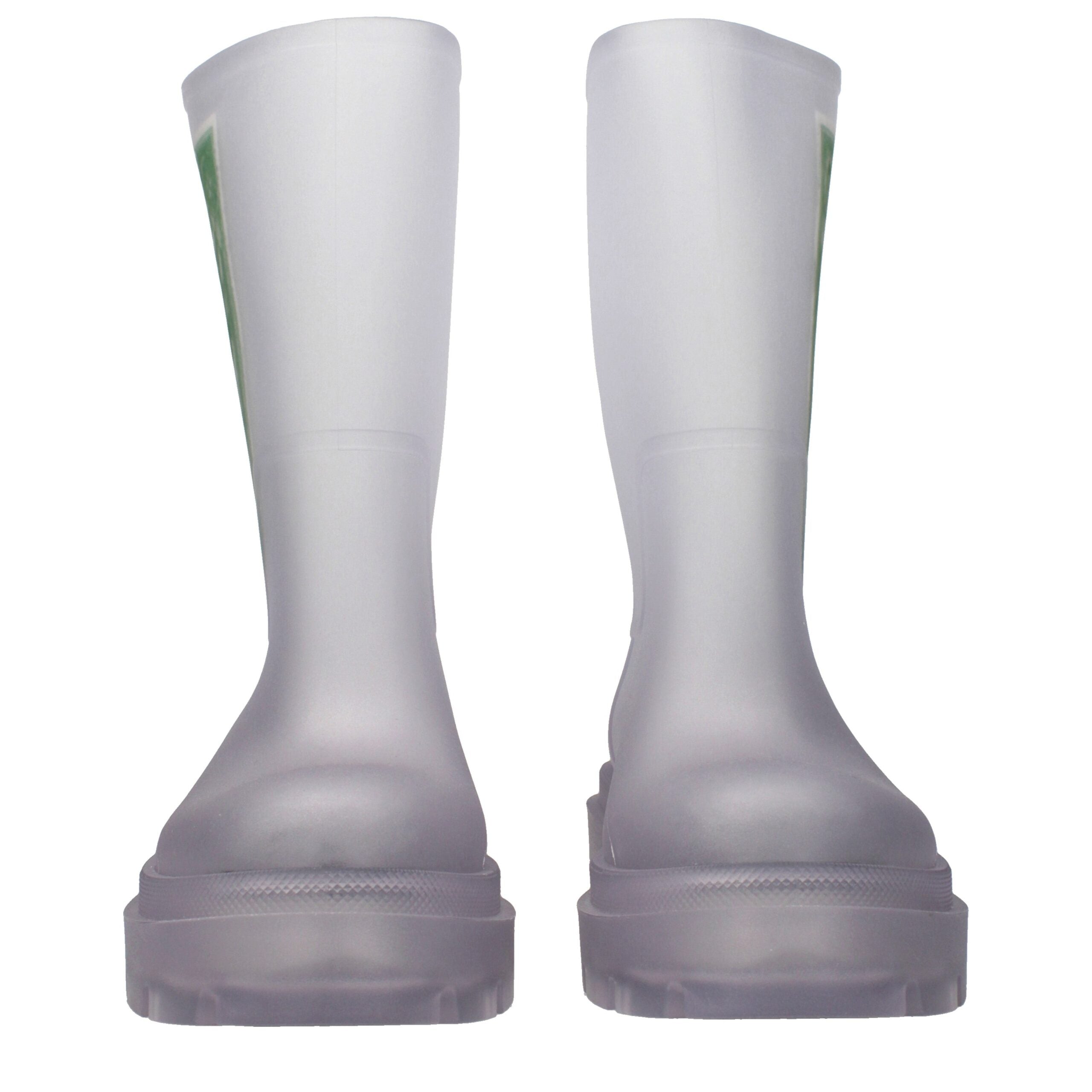 Transparent Pvc Ankle Boots