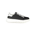 Black Polyurethane Men Sneaker