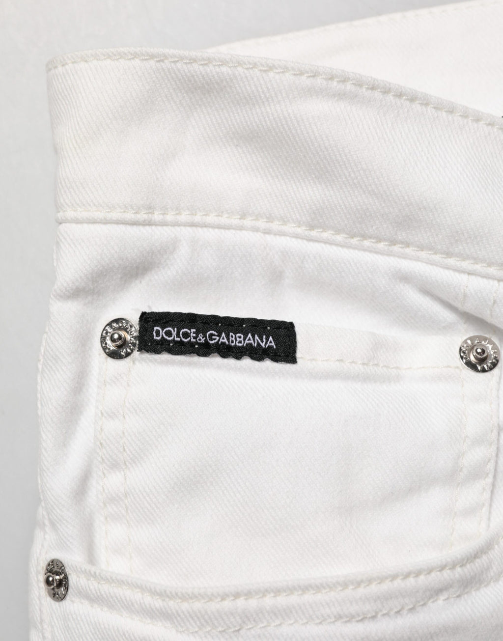 White Graffiti Print Skinny GOLD Denim Jeans