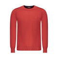 Red Wool Men Sweater