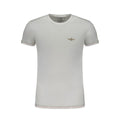 White Cotton Men's T-Shirt