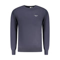 Blue Cotton Men's Sweater