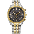 Gray Stainless Steel Bracelet Watch