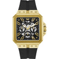 Black Synthetic Dress Watch