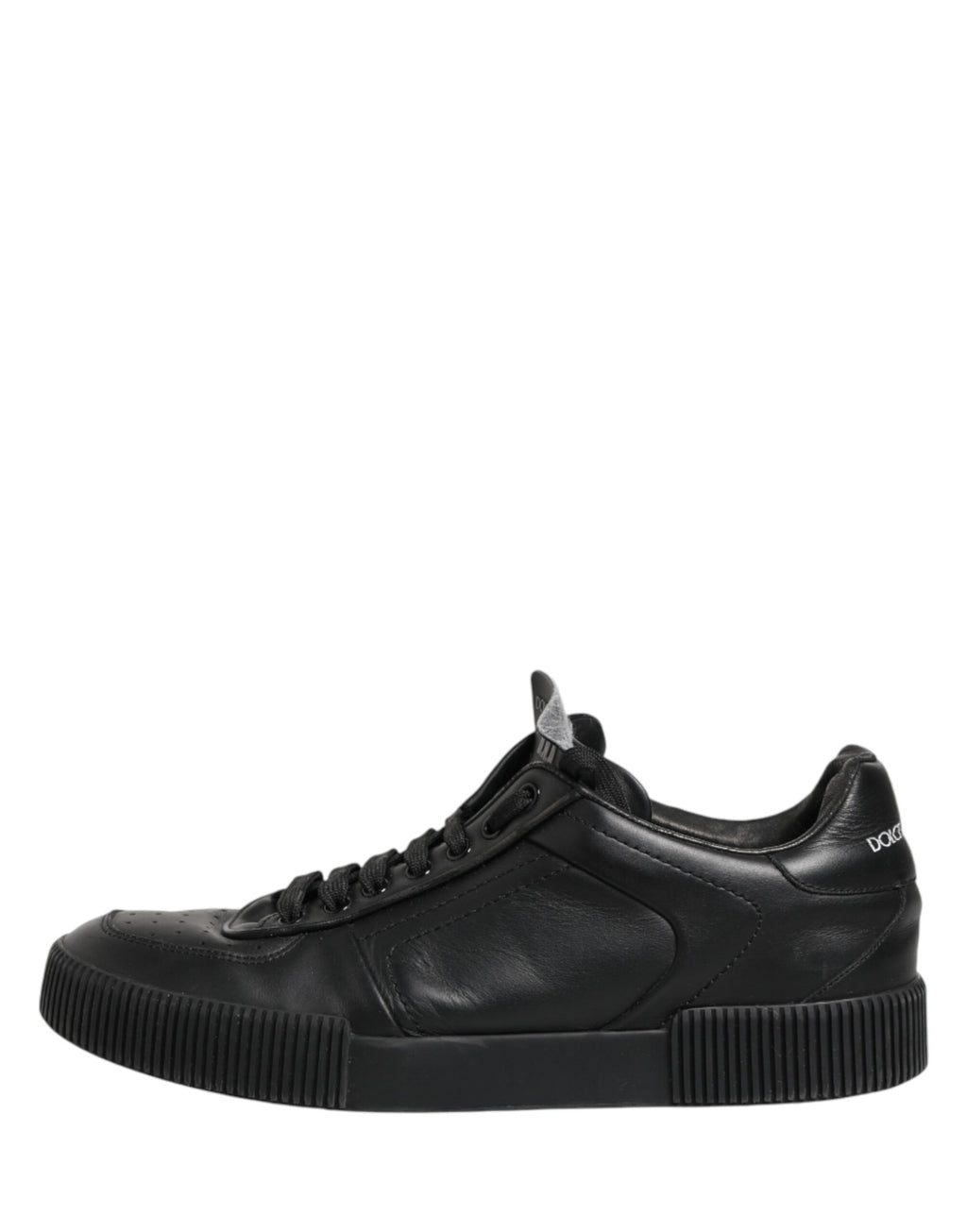 Black MIAMI Calf Low Top Men Sneakers  Shoes