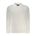 White Cotton Men Polo Shirt