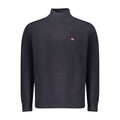 Blue Wool Men's Sweater