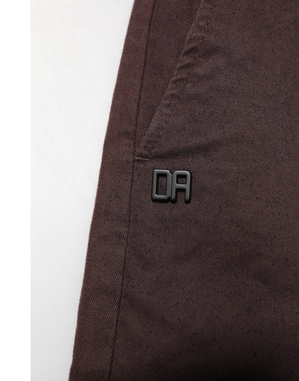 Brown Cotton Mid Waist Skinny Men Denim  Jeans