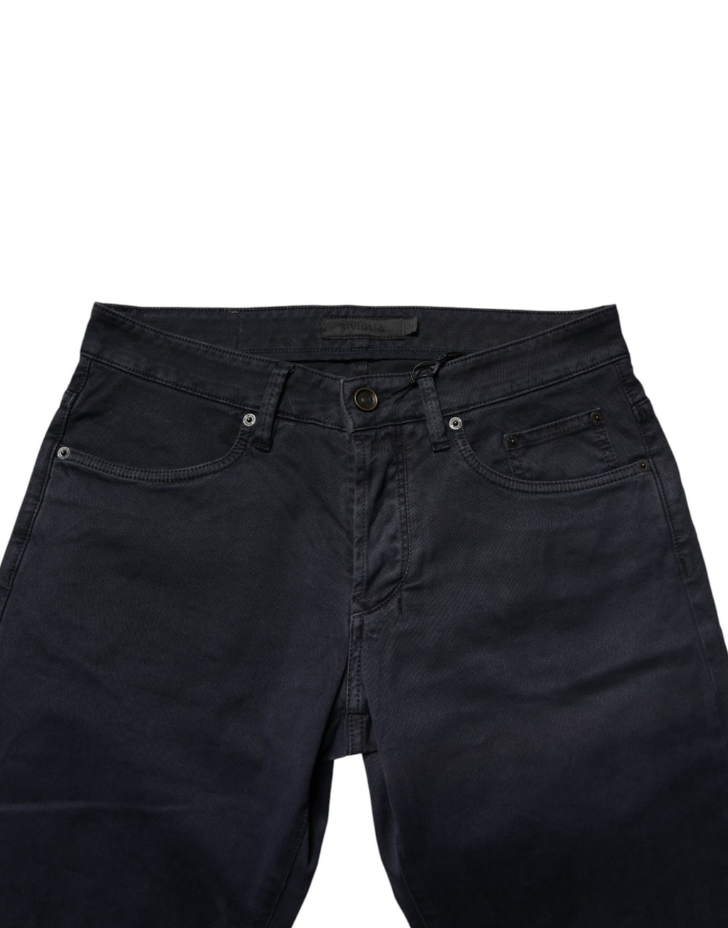 Black Mid Waist Cotton Skinny Denim Men Trouser Jeans