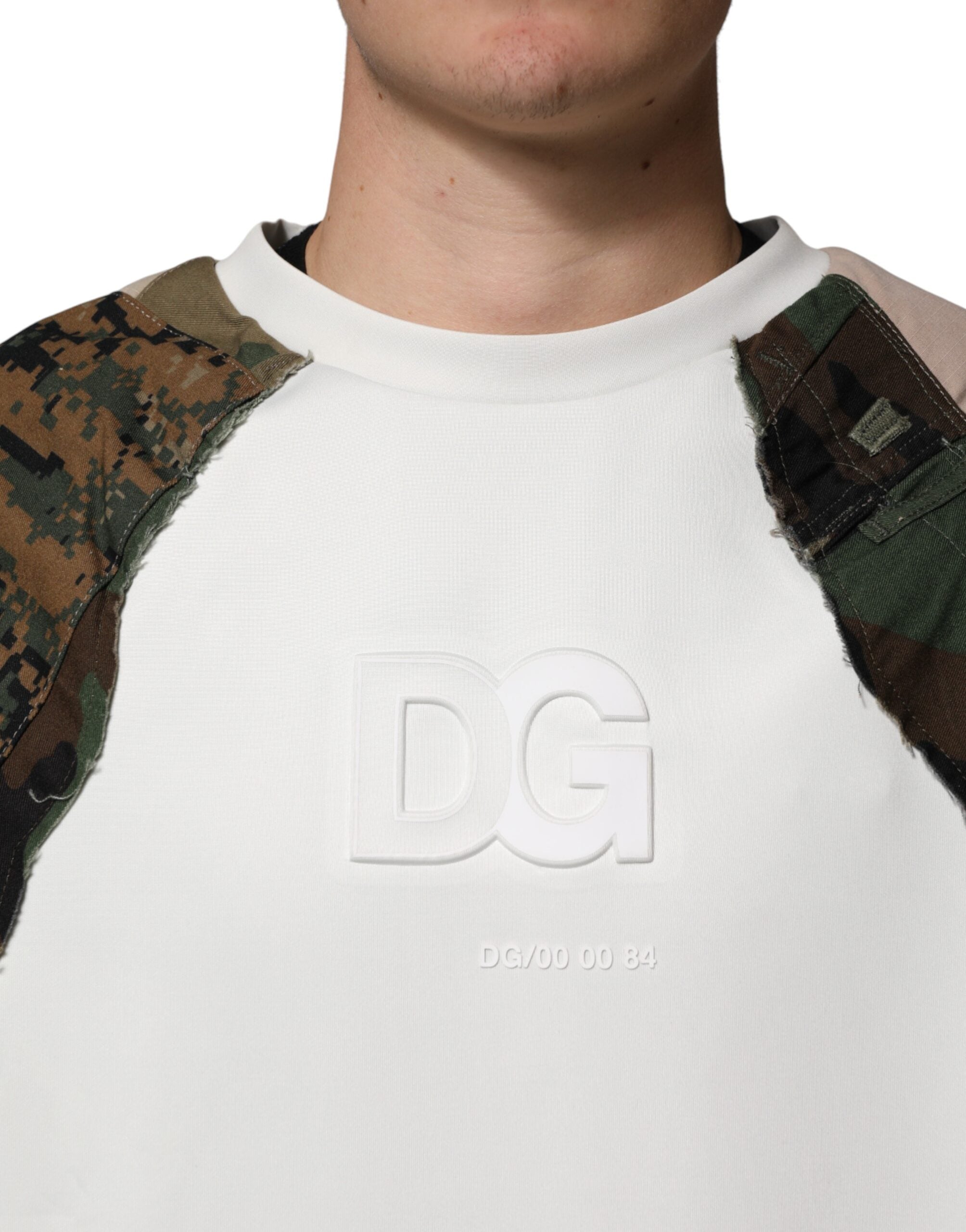 Multicolor Camouflage Sweatshirt Sweater
