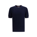 Blue Linen T-Shirt
